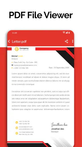 모든 문서 리더:PDF 뷰어 screenshot