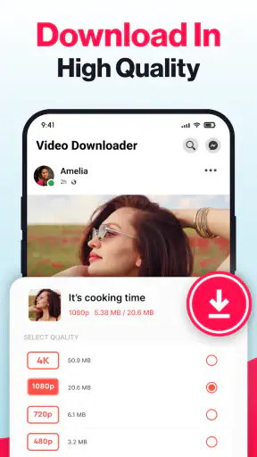 모든 비디오 다운로더 앱 screenshot