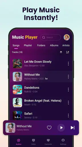 뮤직 플레이어 - MP3 플레이어 screenshot