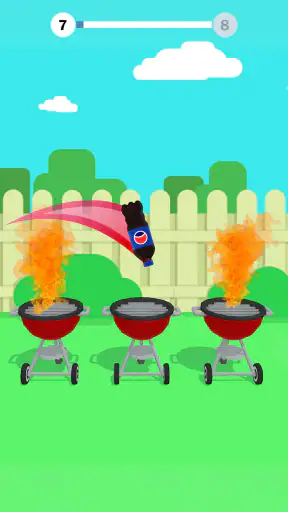 보틀 플립 3D - 탭 앤 점프 screenshot