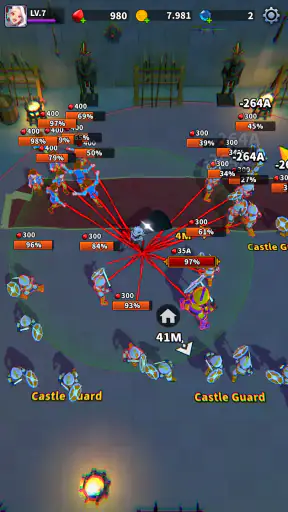 블러드 인베이전: 뱀파이어 RPG screenshot