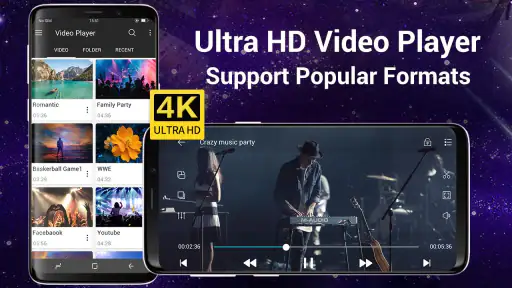 비디오 플레이어 Android 용 모든 형식 screenshot