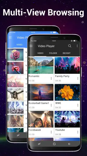 비디오 플레이어 Android 용 모든 형식 screenshot