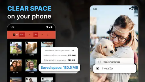 사진 크기 압축 - MB에서 KB로 screenshot