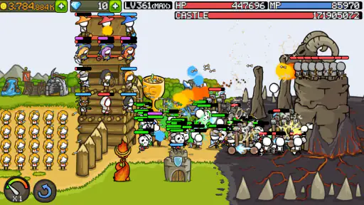 성 키우기 - 타워 디펜스 screenshot