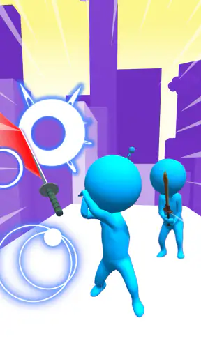 소드 플레이! 닌자 슬라이스 러너 3D screenshot