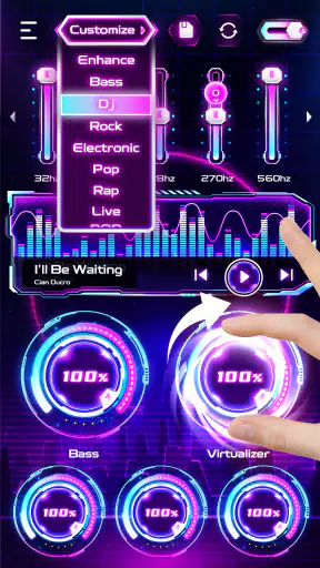 소리증폭, 음량 증폭, 베이스 부스터 screenshot