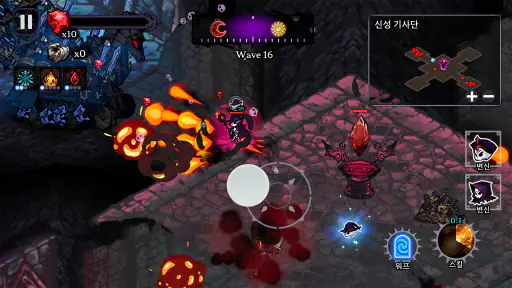 스켈앤디펜스: 던전 함정 설치 전략 액션 screenshot