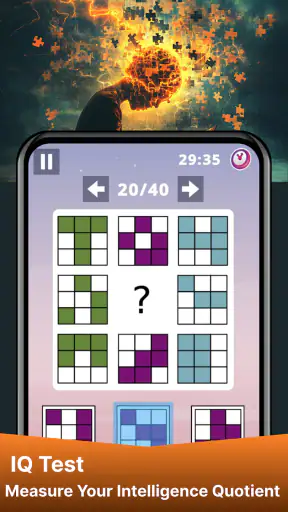 아이큐 테스트:두뇌 게임,메모리 트레이너,브레인 테스트 screenshot