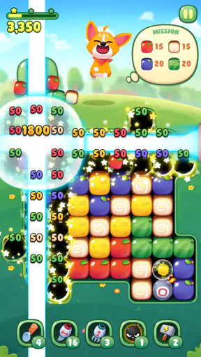 애니팡 터치 - 트레저리그 screenshot