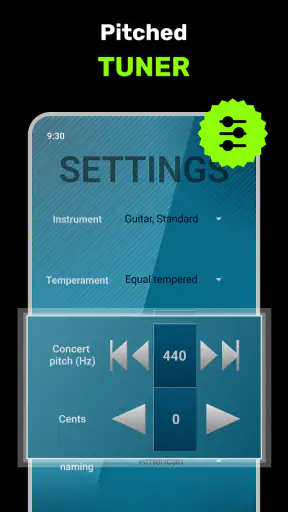 완벽한 기타 튜너 screenshot