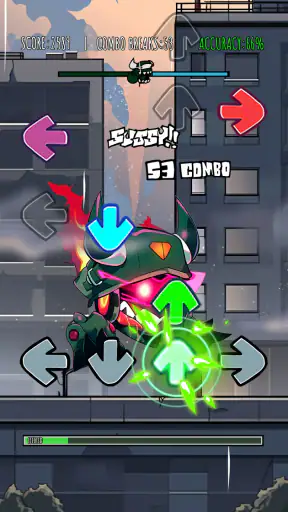 음악 리듬 밤 : 우주 이야기 screenshot