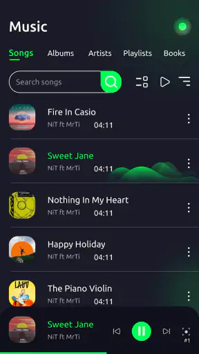 음악 플레이어 - 음악 플레이어 screenshot