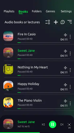 음악 플레이어 - 음악 플레이어 screenshot