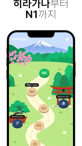 이로이로 일본어 공부 JLPT 단어장: 한자도 한번에 screenshot