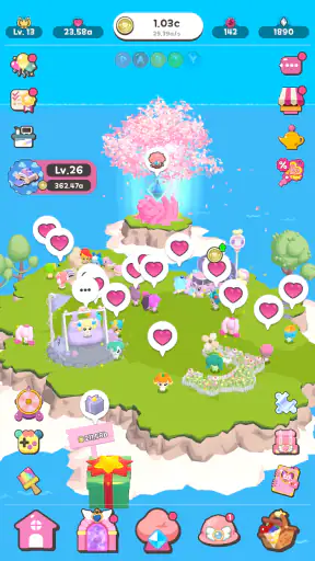 이모션티니핑 - 힐링 감성 키우기 screenshot