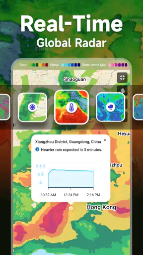 일기 예보 - 잘 맞는 날씨 · 악천후 경보 screenshot