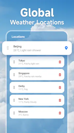 일기 예보 - 잘 맞는 날씨 · 악천후 경보 screenshot