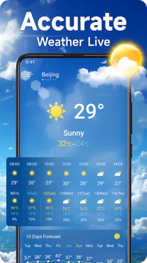 일기 예보 - 지역 날씨 앱 screenshot