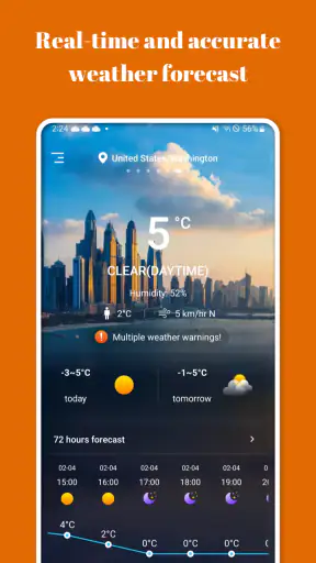 일일 날씨 screenshot