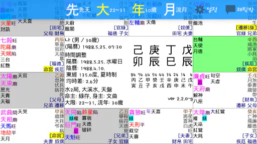 자미두수 명반 PRO screenshot