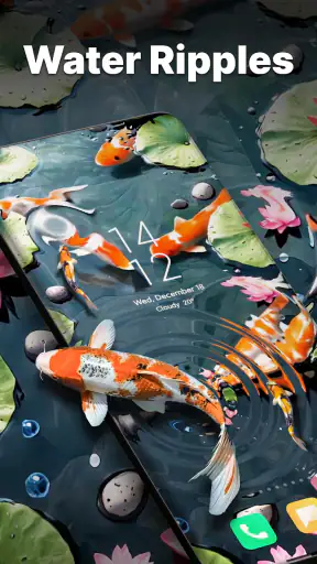잔물결 및 3D 라이브 배경화면 screenshot
