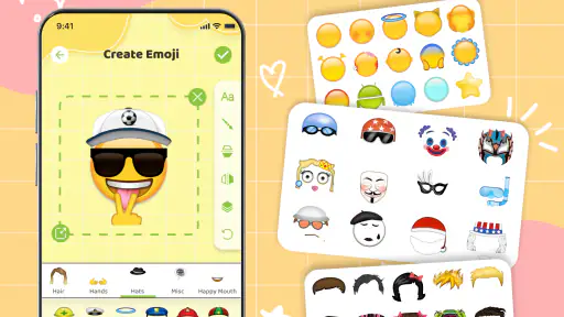 재미있는 이모티콘 메이커 screenshot