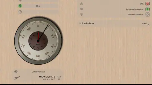 정확한 고도계 screenshot