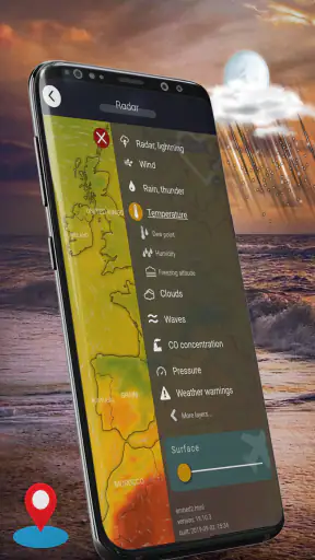 정확한 날씨 - 남한 screenshot