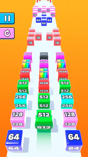 젤리 런 2048 screenshot