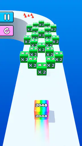 젤리 런 2048 screenshot