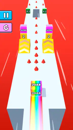 젤리 런 2048 screenshot