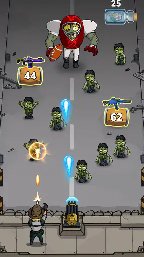 좀비 워: 유휴 디펜스 게임 screenshot