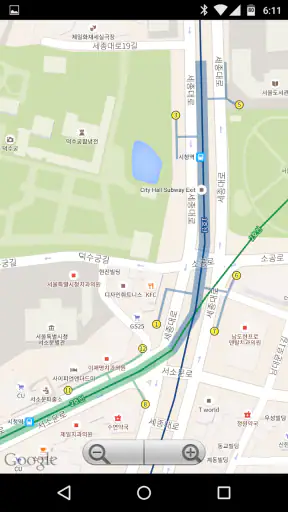 지하철 노선도 screenshot