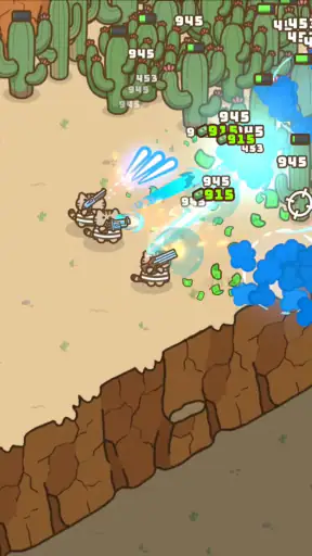 총잡이 고양이 : 방치형 키우기 RPG screenshot
