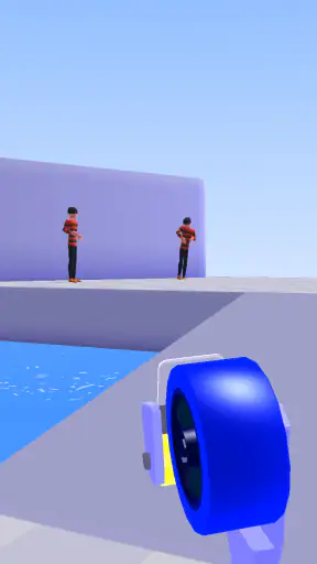 테이프 던지기 - 스티커 건 screenshot