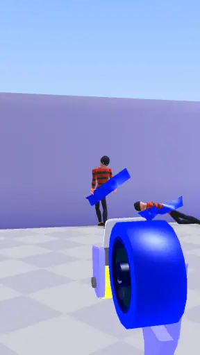 테이프 던지기 - 스티커 건 screenshot