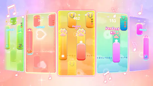 팝캣 타일 screenshot
