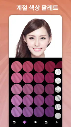 퍼스널컬러, 얼굴 진단, 색상 팔레트 Dressika screenshot