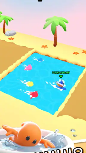 포켓 챔프: 3D 레이싱 게임 screenshot