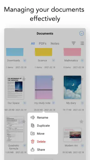 플렉슬 노트 & PDF 뷰어 - PDF 필기,  메모 screenshot