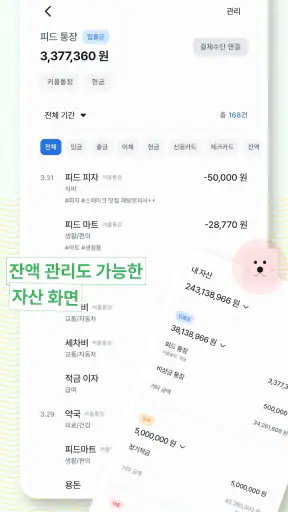 피드 가계부 Pro screenshot