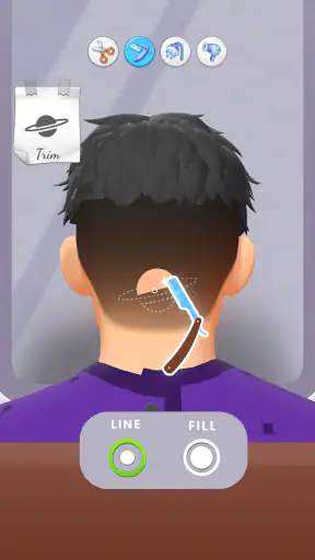 헤어 타투: 바버샵 마스터 screenshot