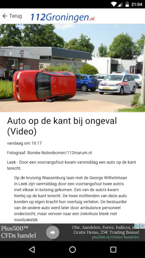 112Groningen screenshot