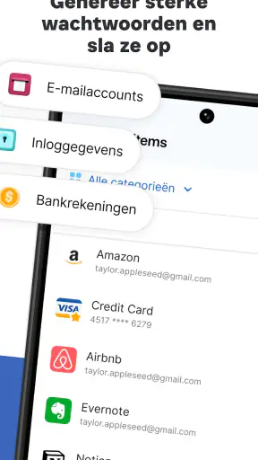 1Password: Wachtwoordbeheerder screenshot