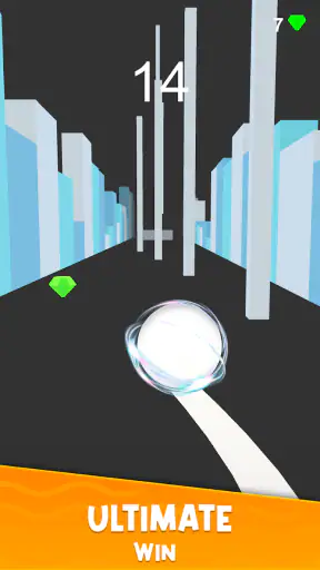 3D Ball Catch Up - Racing Ball screenshot