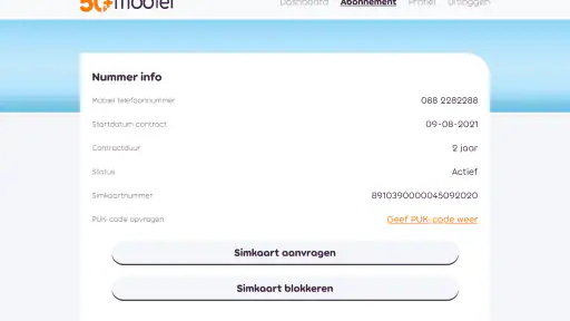 50+ mobiel screenshot