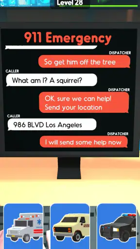 911 Emergency Dispatcher screenshot