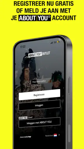 ABOUT YOU Outlet screenshot