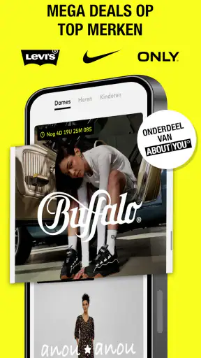 ABOUT YOU Outlet screenshot